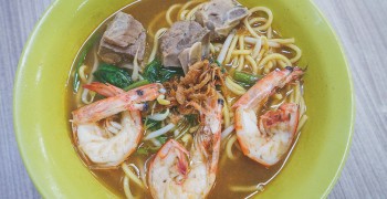 【新加坡美食】白蘭閣街蝦麵