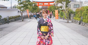 【京都旅遊】櫻京和服體驗｜伏見稻荷大社&花見小路半日遊