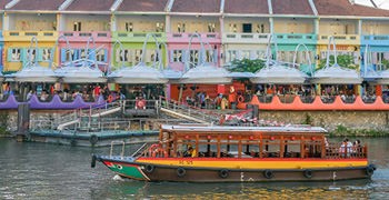 【新加坡景點】克拉碼頭｜遊船、舊禧街警察局、河邊酒吧散策地圖