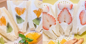 【沖繩甜點】LA CUNCINA｜草莓&水果三明治(已歇業)
