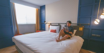 【台中住宿推薦】悅樂旅店｜這趟台中最滿意的可愛旅店