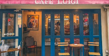 【東京原宿咖啡店】Cafe Luigi｜拿鐵&香蕉麵包