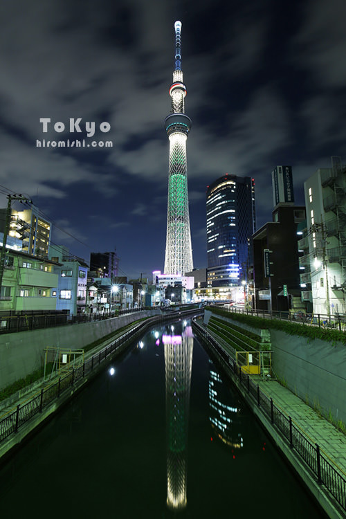 日本-東京-攝影-旅遊-旅行-景點-晴空塔-skytree-西十間橋-攝影-夜景-押上