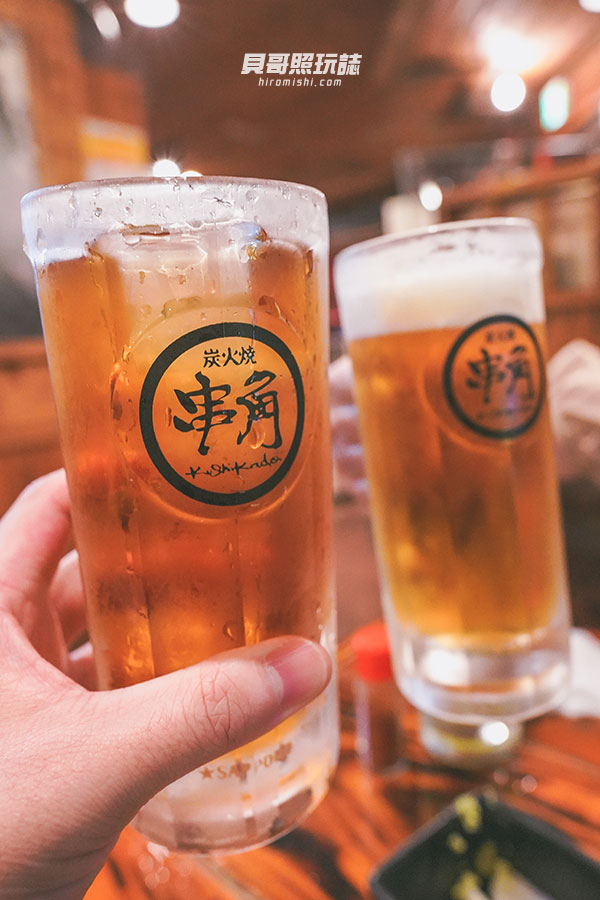 沖繩-那霸-居酒屋-串角-串燒-久茂地-啤酒-喝到飽-吃到飽-美榮橋-生啤