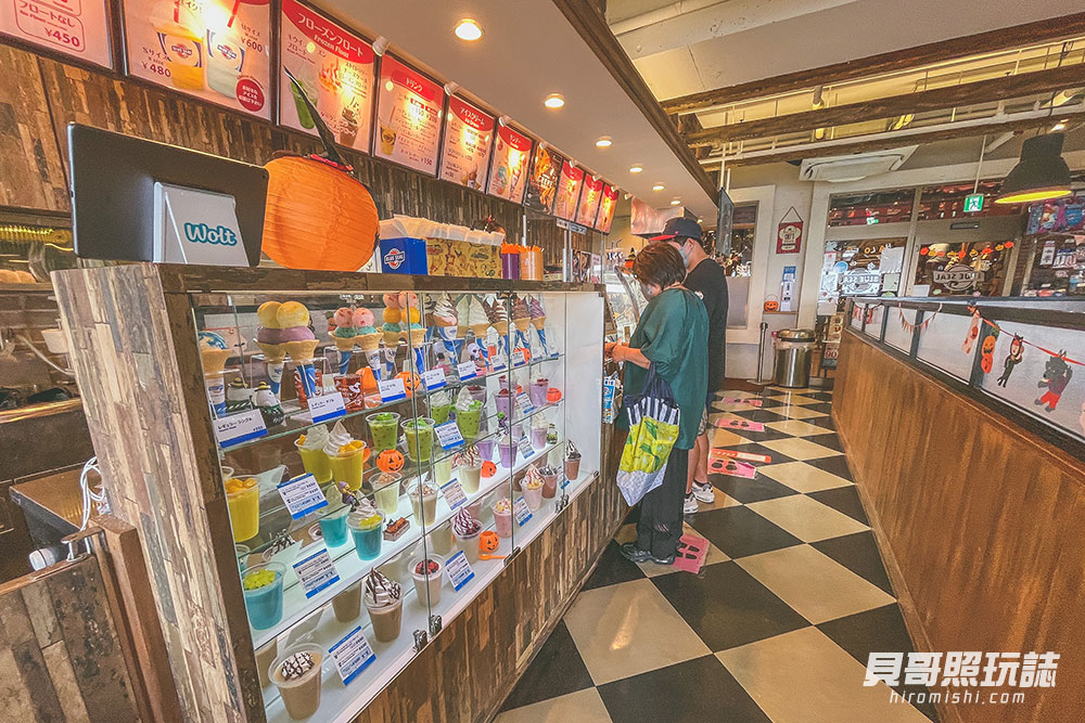 沖繩-美國村-甜點-冰淇淋-海景-餐廳-Blue-Seal-Depot-Island-Seaside-